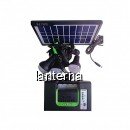 Kit Solar Lanterna LED U cu Radio FM USB MP3 3 Becuri 6V GDLITE 10