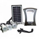 Kit Solar Lanterna LED, USB, 3 Becuri, 6V GDLite GD77