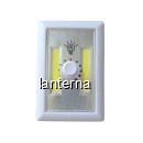 Lampa 2 COB LED cu Variator Lumina Intrerupator Fara Fir pe Baterii