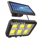 Lampa Perete LED COB 30W cu Senzori si Alimentare Solara, Buton On/Off