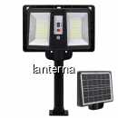 Lampa Solara Dubla LEDuri Exterior Senzori Miscare Lumina 200W CL112