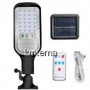 Lampa Solara LED Senzori, Acumulator, Telecomanda, 120W JX518