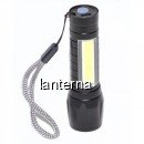 Lanterna LED 5W XPE+COB Acumulator 14500 USB Zoom 19A037 XXM