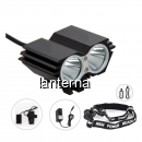 Lanterna Frontala Bicicleta 2x 3W cu Acumulator Power Light MXF09T6
