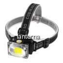 Lanterna Frontala de Cap COB LED 5W la USB 6658A