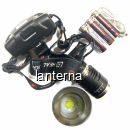 Lanterna Frontala LED Zoom 3x18650 Incarcare USB ZSHA850P100