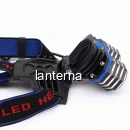 Lanterna Frontala Pescuit cu USB, LEDuri 3W si Acumulatori MXK83T6