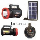Lanterna LED 15W, Panou COB LED, Radio, SD, USB, MP3, Panou Solar ATX9