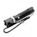 Lanterna LED 1W cu Acumulator 18650, Zoom, 12V, 220V BL808