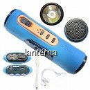 Lanterna LED 1W cu Radio, Bluetooth, SD si Incarcare USB CL501