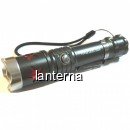 Lanterna LED 1W Power Light Star cu Zoom si Acumulator 18650
