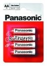 Panasonic baterii r6 aa zinc carbon 4 buc la blister