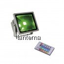 Proiector cu LED RGB Color 220V 20W si Telecomanda