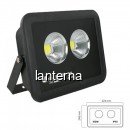 Proiector LED 100W 2 COB LED Alb Rece 6400K 7500lm 220V Panter Horoz