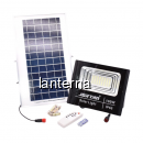 Proiector LED 100W Alb Rece Panou Solar Telecomanda IP66 JTBJ100WTZ