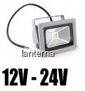 Proiector LED 10W Alimentare 12V/24V Alb Rece