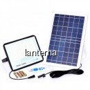 Proiector LED 200W 6500K IP67 cu Panou Solar si Telecomanda LPS200142 XXM