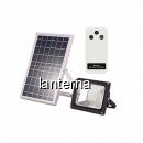 Proiector LED 20W cu Panou Solar si Telecomanda Alb Rece