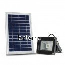 Proiector LED SMD 5050, 5W cu Panou Solar Alb Rece