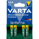 Set 4 acumulatori preincarcati R3 AAA Varta 800mAh 8B011 XXM