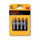 Set 4 Baterii Alkaline Kodak Xtralife LR6 AA 9A006 XXM BEST SELLER