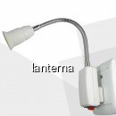 Lampa pentru Becuri E27 la Priza 220V Brat Flexibil Lamp Holder Converter