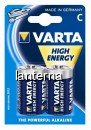 Varta High Energy Baterii C Alcaline LR14